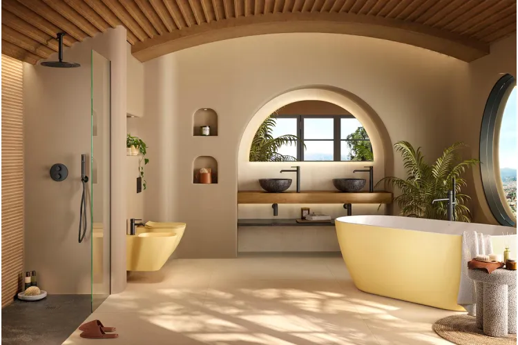 RONDO Зовнішня частина термостатичного змішувача smart box, чорний (100212603) зображення 2