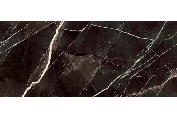 MENX GRANDE MARBLE LOOK CALACATTA BLACK LUX RET 120х278 (плитка для підлоги і стін) image 1