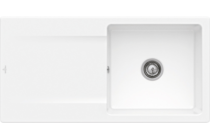 SILUET 60 Кухонна мийка 100x51x22 см оборотна без отвору під змішувач (333601R1)