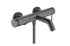 Змішувач Tecturis S для ванни, Brushed Black Chrome (73422340) image 1