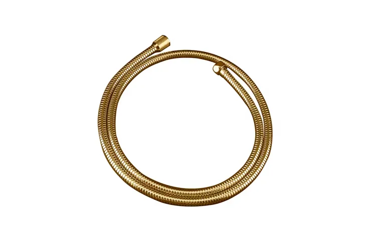 Шланг для душу 125 см, з системою антискручування, gold (100137823)  зображення 1