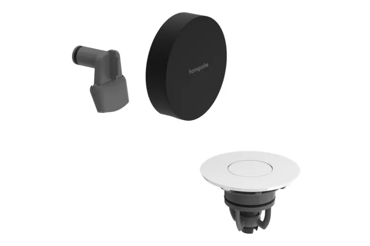 Зовнішня частина Exafill II до сифона на ванну з наповненням Matt Black/White Gloss 58119670 зображення 1