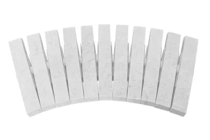 WHITE STONE REJILLA CERAMICA PRO CURVABLE 50x24.5 (гнучка керамічна переливна решітка)