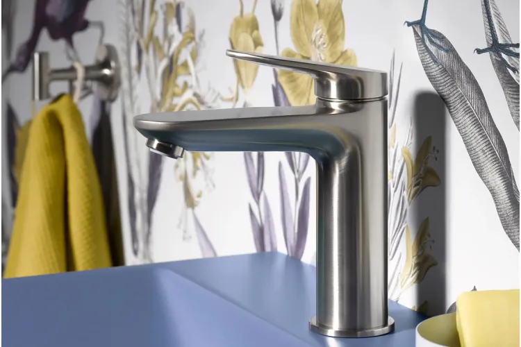 WAVE Змішувач для умивальника (WA1020002070) Stainless steel Brushed зображення 3