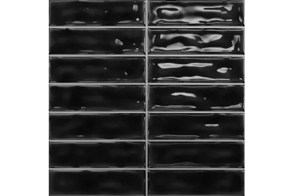 STICKS BLACK 20x20 см (2,5х10) (плитка настінна)