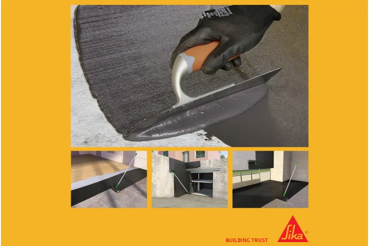 Sika Igolflex-301 Гідроізоляція бітумно-полімерна для цоколів 20 кг image 2