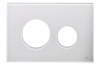 Панель смыва TECELoop лицевая часть, стекло белое (9240671)