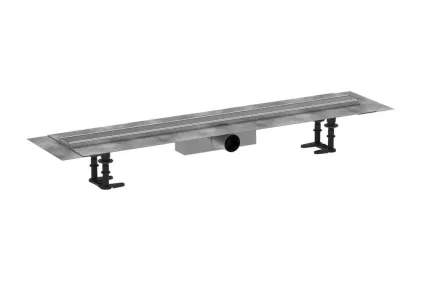 Трап для душу "RainDrain Compact" standart 900 мм Brushed Stainless Steel  (56180800)