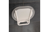 Сидіння для душової кабіни chrome Прозорий/Білий B8F0000028 зображення 2