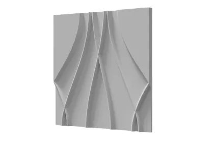 Гіпсова стінова панель 50х50 см CLASSIC 01