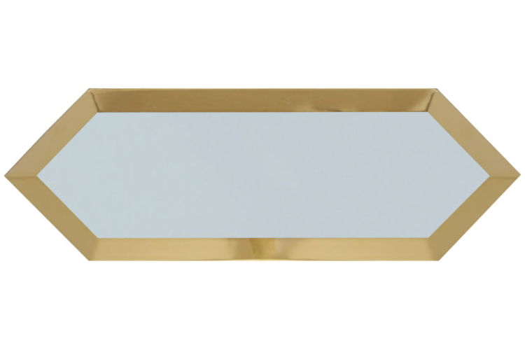 ECLIPSE SKY BLUE GOLD BISEL 10x30 декор (плитка настінна) зображення 1