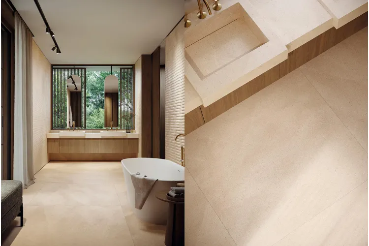 G392 LIMESTONE SAND L 120х120 (плитка для підлоги і стін) зображення 3