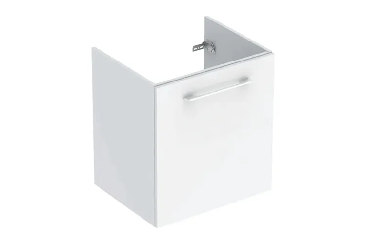 Тумба під умив.SELNOVA SQUARE 60 см,slim rim, білий (501.220.00.1) зображення 1