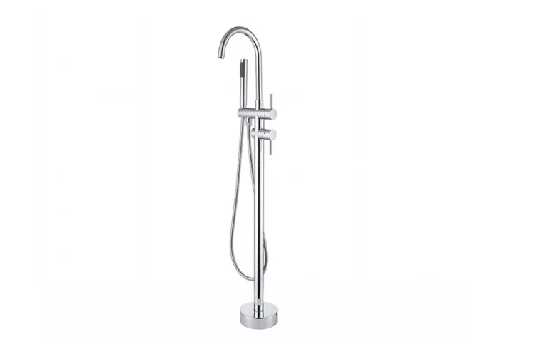 Змішувач до ванни вільностоячий ILLUSION II хром зображення 1
