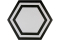ADPV9020 PAVIMENTO HEXAGONO DECO BLACK 20x23 (шестигранник) (плитка для підлоги і стін)