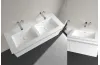 VENTICELLO Умивальник меблевий подвійний 1300x500 мм б/о з переливом (4111DJR1) CeramicPlus зображення 3