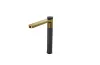 MALLORCA, Змішувач для умивальника H273 мм, brushed gold_matt black (700037543) image 1