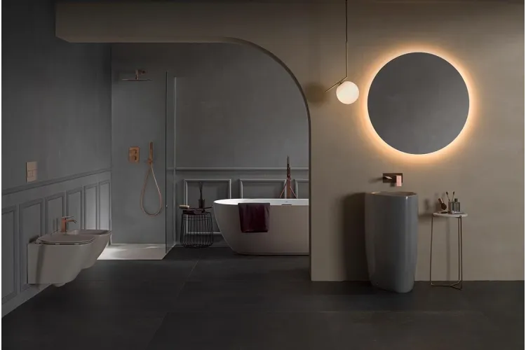 COTA, Тримач ручного душу настінний, brushed copper (100281806) зображення 2