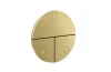 Перемикач ShowerSelect ID Round на 3 функці, Polished Gold Optic (36779990) image 1