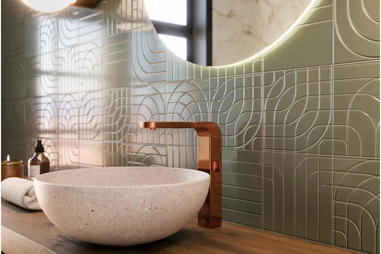 LOUNGE FLUID, Змішувач для умивальника з високим виливом, copper (100358974) image 2