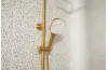 Душова система MALAGA pvd brushed light gold 5756-910-31 image 2