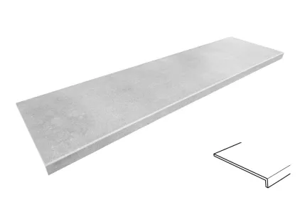 URBAN GRIS Peldano Recto Liso 970028 сходинка гладка з прямим капіносом 119.7x31.5x1.4 PZ724