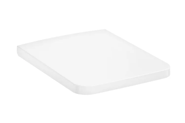 Сидіння на унітаз EluPura Q з функцією SoftClosing top fix, металеві петлі, White (60150450) image 1