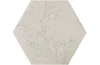 G-7254 OZONE IVORY DECOR HEXAGON 10MM 25x29 (плитка для підлоги і стін) зображення 1