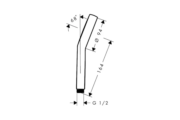 Ручний душ Activera Select S 2jet EcoSmart, Chrome (28033000) зображення 5