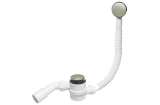 Сифон для ванни/піддону "клік-клак" з отвором 40/50 HC2600CLSN нержавіюча сталь