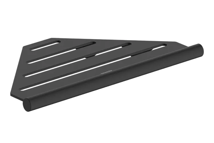 AddStoris S Поличка кутова 15.4х15.4x30.2 см, Matt Black (41761670) image 1