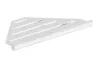 AddStoris S Поличка кутова 15.4х15.4x30.2 см, Matt White (41761700) image 1
