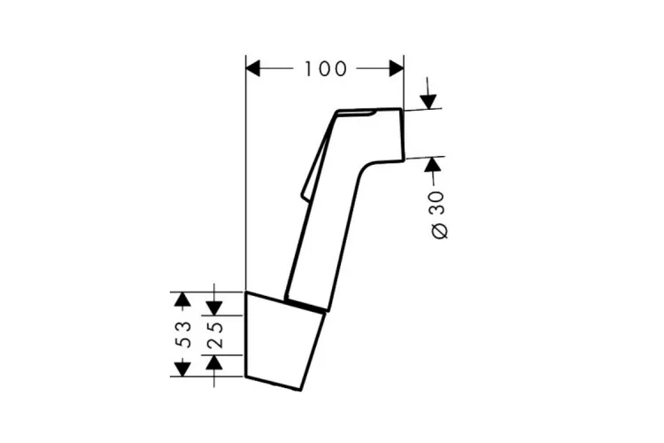 Гігієнічний душ S, Chrome (94569000) image 2