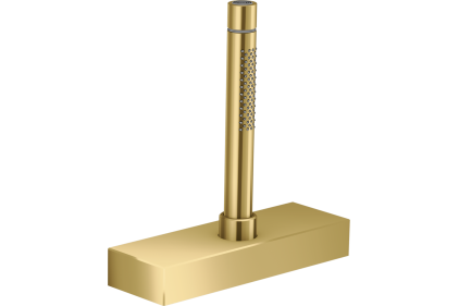 Душовий набір Axor Edge врізний на край ванни Polished Gold Optic (46470990)