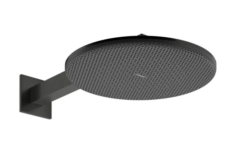 Верхній душ Raindance Alive S 300 2jet EcoSmart з тримачем Brushed Black Chrome (24541340) зображення 1