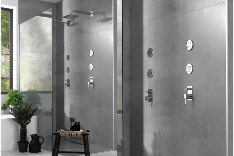 ROUND, бокова форсунка для душа, підключення 1/2", chrome (100115568)  зображення 2