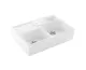 DOUBLE-BOWL SINK Кухонна мийка з 2 чашами 89,5x63x22 з 2  отв (632391R1HL12) White alpin CeramicPlus