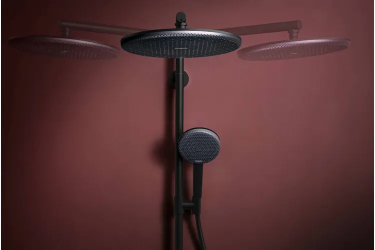 Душова система Raindance Alive S Puro 300 1jet EcoSmart з Ecostat Element, Matt Black (24593670) image 3