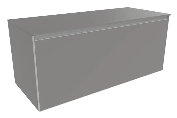 CUBIKA Підвісна тумба під умивальник 120x50x50 см, Grey matt (CKDE08LGK) зображення 1