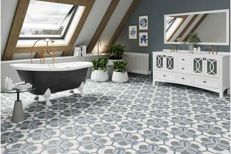 HEX BOW 22x25 (плитка для підлоги і стін) зображення 2