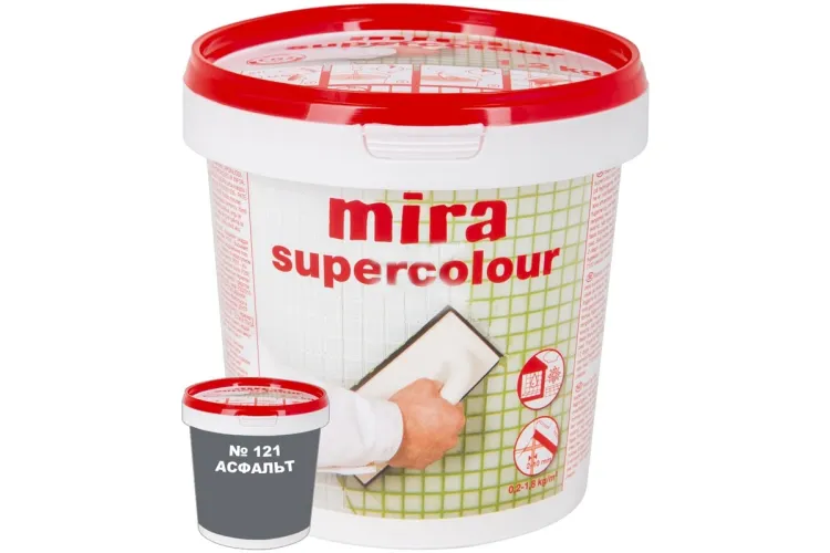 Затирка для швів mira supercolour №121 (2 кг)  image 1