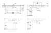 SUBWAY 3.0 Умивальник меблевий 130x47,5 см CeramicPlus (4A70D5R1) зображення 6