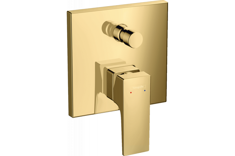 Змішувач Metropol прихованого монтажу для ванни/душу Polished Gold Optic (32545990) зображення 1