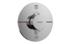 Термостат прихованого монтажу ShowerSelect Comfort S на 2 функції, Chrome (15554000) image 1