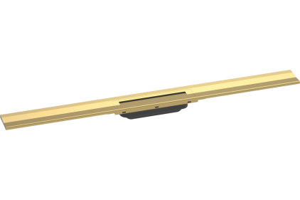 Верхня частина "RainDrain Flex" для душового трапу (пристінна) 900 мм Polished Gold Optic (56052990)