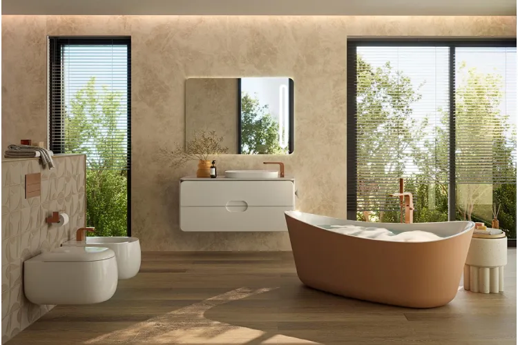 LOUNGE FLUID, Умивальник на стільницю 56x39 см, без переливу, white (100372791) image 2