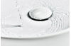 Зливний клапан для умивальника Click Clack, білий/хром керамічний X01695 image 2
