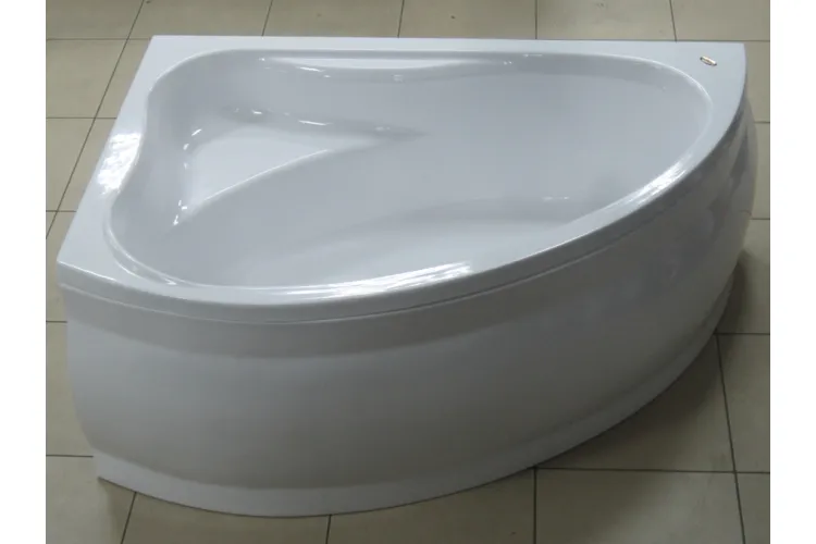 Ванна акрилова Azur 150x100 L з ногами + обудова зображення 1