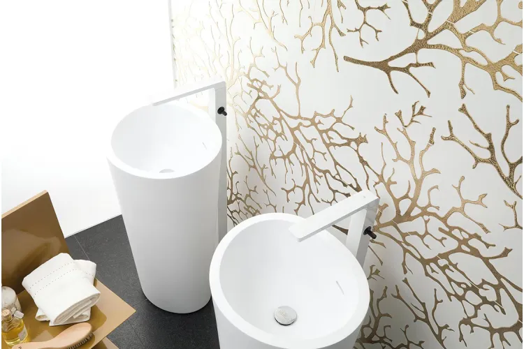 LOUNGE, Змішувач підлоговий для умивальника, white (100073040) image 2