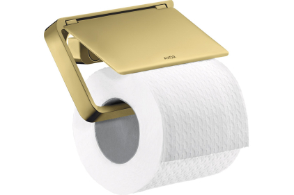 Тримач туалетного паперу настінний Axor Universal Polished Gold Optic 42836990